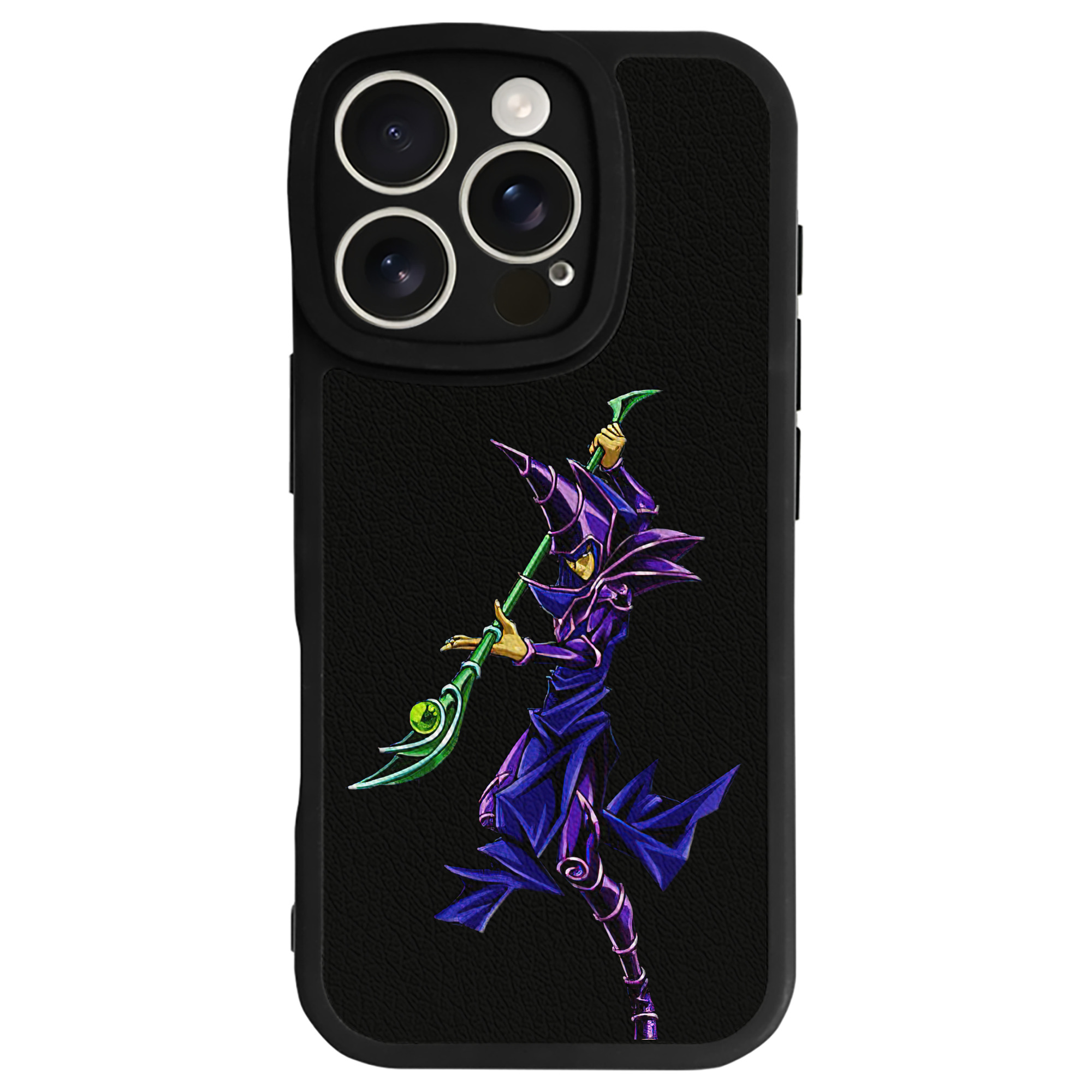 遊☆戯☆王 Yu-Gi-Oh! 【iPhone 16シリーズ対応】シリコンスマホケース（レザー調） 材質：シリコン